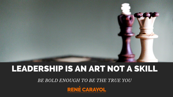 leadership is an art not a skill image