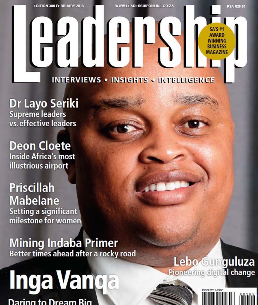 Leadership Magazine cover